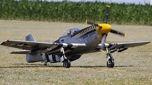 46K views · 1.5K reactions | What an awesome sounding airplane. Walter Ettl flies his beautiful scaled P-51 during the pilot meeting 2021 at the airfield of Gols in Austria Model data: Scale: 1/4 Span: 102" / 2.60 m Weight: 70.5 pounds / 32 kg Engine: Kolm IL 230cc 3 cylinder 4 stroke ( https://www.kolmengines.com/portfolio-item/il230-v4/?lang=en ) Propeller: Ramoser 4 blade Gears: Elektron Kit: Herbert Holzer | RC Scale Airplanes | Facebook