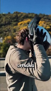 This helmet opens at the back, not from the bottom! 😱
