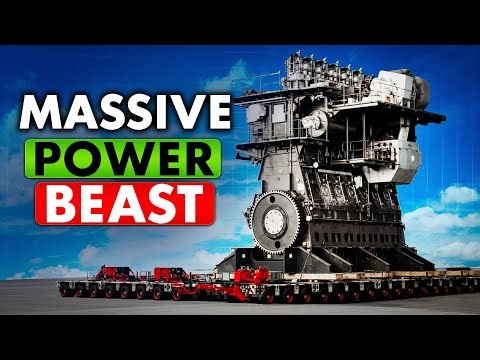 The Ultimate Power Machines – See the World’s Largest Engines!