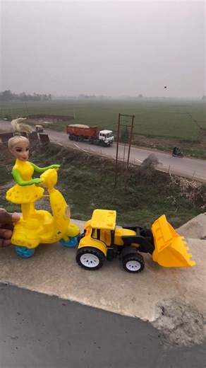 Remote Control Scooty Girl And Monkey Scooter Unboxing And Testing Short ||