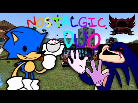 FNF | Restoration of Sonic.exe - NOSTALGIC DUO gameplay (No Misses)