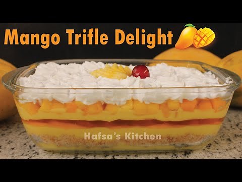 Mango Trifle Delight Recipe | Quick and Easy | Dessert Recipes
