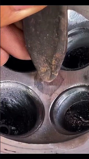 How to fix a damaged spark plug thread
