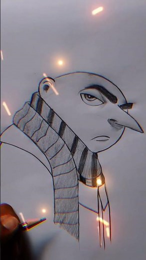 How To Draw Gru | Minions | By Art With cc.🤍🤍
