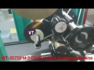 Scratch-off Card DOD UV Inkjet Printing Machine in Action | High-Quality Printing Demo