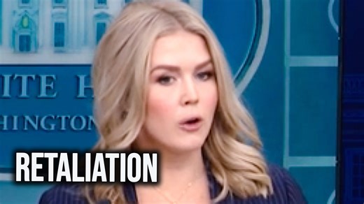24K views · 1K reactions | Trump Press Secretary SNAPS When Confronted On Alarming Retaliation Chaos | The Damage Report | Facebook