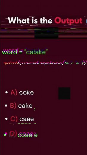 What is the Output of this Python Code