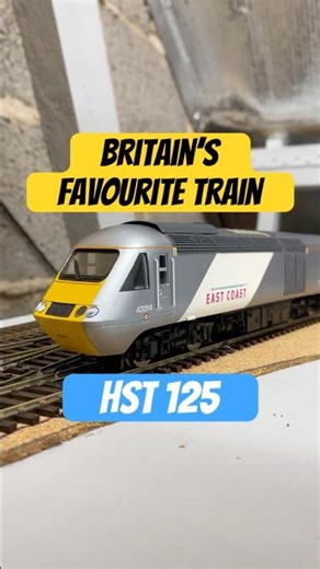 East Coast HST at Slow Speed! 🚄 InterCity 125 Power | OO Gauge Model Railway