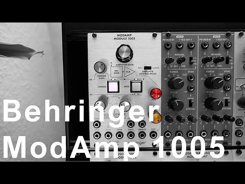 Behringer ModAmp Module 1005 ~ a unique ring modulator
