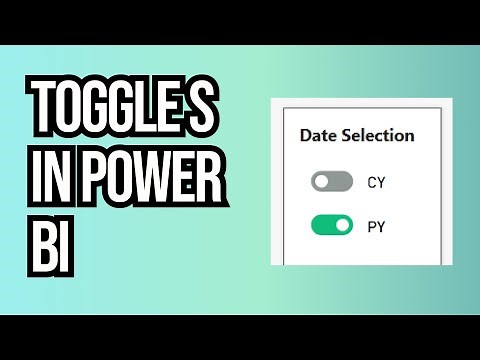 BEAUTIFUL Toggle Switches in Power BI with NO BOOKMARKS!