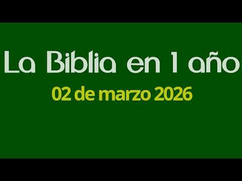 La lectura para hoy 02 de marzo es: Éxodo 13, Lucas 16, Job 31 y 2 Corintios 1.