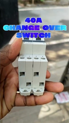40A change over switch MCB Tip