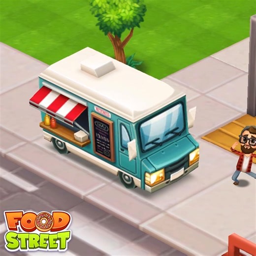 🚐 Completing Food Trucks are a great way to increase your XP points and coins - Play Food Sreet NOW! | Food Street