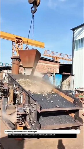 Vibrating Screen Machine Working Process | Stone and Aggregate Sorting Technology.