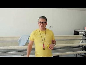 Burrito Method Loading a BERNINA Frame with SewTites Magnets