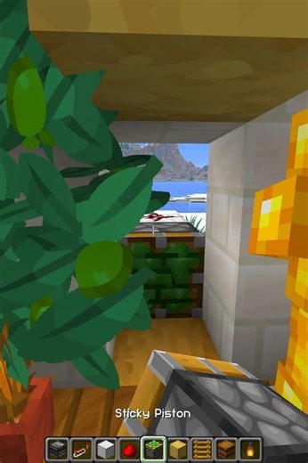 Minecraft Secret Room 💀 #shorts