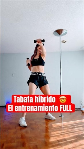 Strength, endurance, and cardio combined in a super hybrid Tabata class! Here it is below.