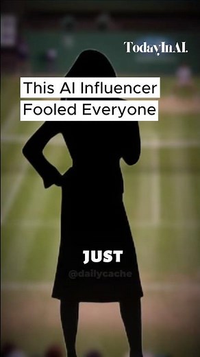 Mia Zelu, an AI generated influencer, crashed Wimbledon and nobody had any idea she was fake.