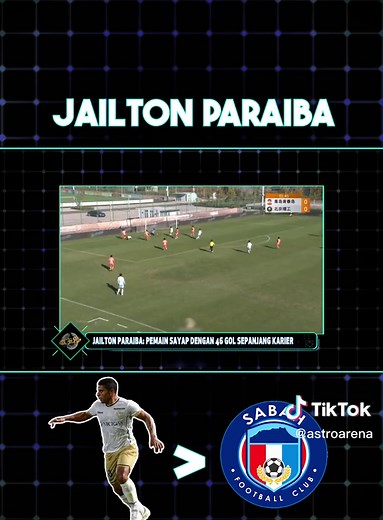 Jaílton Paraíba: Pemain Sayap Penuh Potensi Sabah