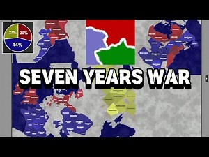 I simulated the seven years war in territorial io