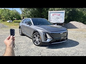 2023 Cadillac Lyriq 450e: Start Up, Test Drive, Walkaround, POV and Review