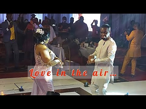Joe Mettle and his Wife in a Lovely Dance at their Wedding Reception💞