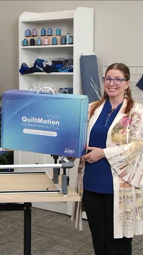 Putting QMX on the Cutie Breeze is simpler than you think! In today's YouTube video, you can follow along as Angelique shows you each step to setting up QMX and the Cutie Breeze together, so you can get quilting with QMX Foundations in no time! 🪡✨ #quilting #quilt #quilter #quiltingtips #longarmquilting #longarmquilter #gracecompany #gracecompanyquilting | Grace Company