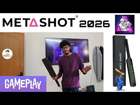 How to Connect MetaShot Bat to TV/Mobile | Full Setup & Gameplay Guide 2026 | Tamil