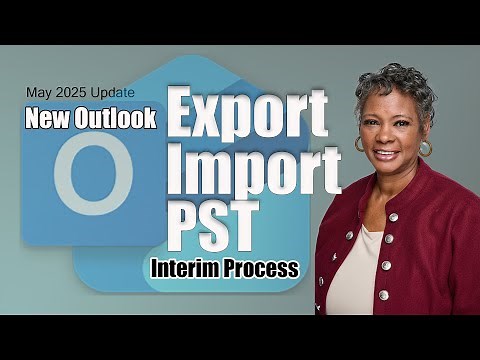 How to IMPORT New Outlook PST and AVOID Duplicate Names?