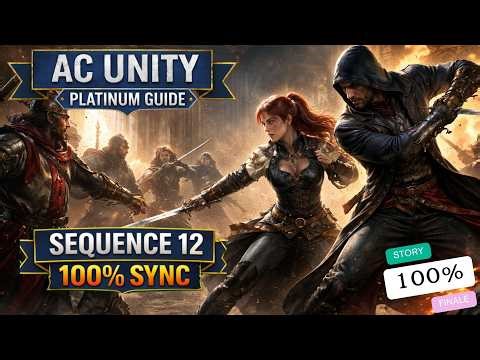 Assassin’s Creed Unity Sequence 12 Walkthrough – Platinum Guide (PS5 4K 60FPS)