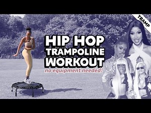Hip Hop Dance on a Trampoline – Full Body Rebounder Workout 🔥