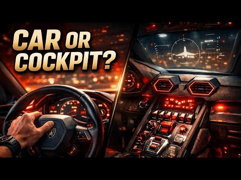 Why Lamborghini Interiors Feel Like Fighter Jets