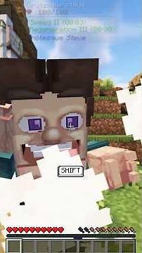 Steve in Grotesque Mode in Minecraft #minecraft #steve #grotesque