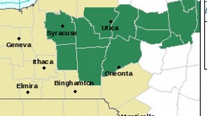 Flash flood watch issued for Utica area as heavy rains expected in Mohawk Valley