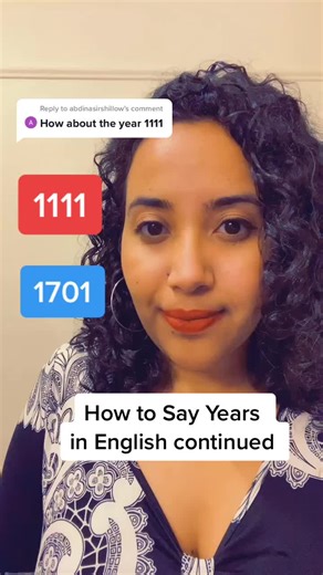 How to Say 1111 Year in English - Pronunciation Guide