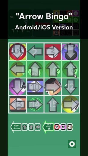 ”Arrow Bingo” - Android/iOS Version (English)