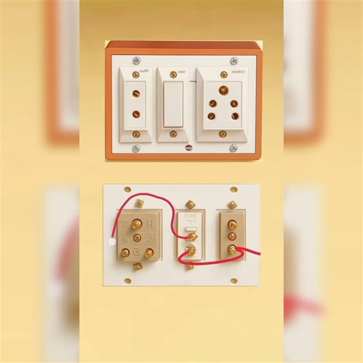 switch board wiring diagram #unnaoelectric