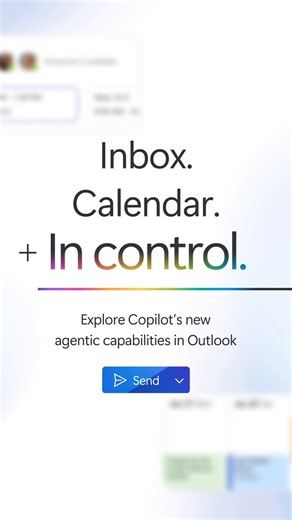 RT @Outlook: Inbox overload? Calendar conflicts? Copilot keeps everything on track with new agentic capabilities in Outlook. Available via…
