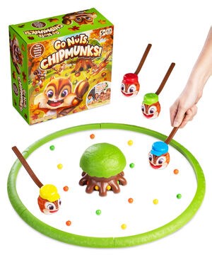 Go Nuts, Chipmunks!: Grab as many nuts as you can!