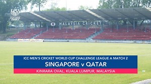 Singapore and Qatar started their ICC CWC Challenge Group A campaigns and their opening fixture was a thriller! Highlights 👇 | ICC Cricket World Cup