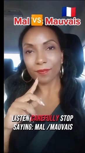 🇫🇷 “Mal” or “Mauvais”? 🤔If you still mix them up, you’re not alone . #learnfrench