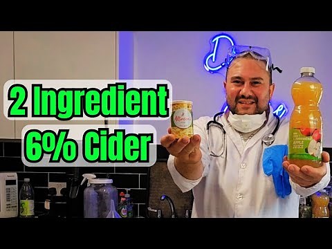 Make 6% Cider-No Equipment