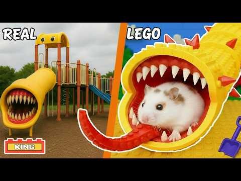 LEGO Horror: EXTRA Slide Eater Monster Recreated - King Bricks World