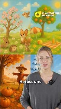 Warum gibt es Jahreszeiten?🌷☀️🍂❄️ #planetariumhamburg #jahreszeiten #kids