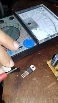 Como Testar um Transistor TIP 41C NPN