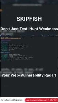 🚀 Skipfish: Don’t Just Test — Hunt Weaknesses! #ethicalhacking #cybersecurity