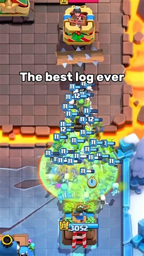 The best value log ever seen 🤯 #shorts #clashroyale