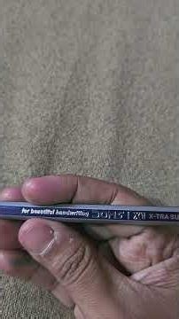 Doms X 1 xtra super dark HB 2 pencil