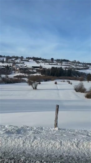 Beautiful Alps in Winter ❄️ | Snowfall, Mountains & Alpine Countryside View