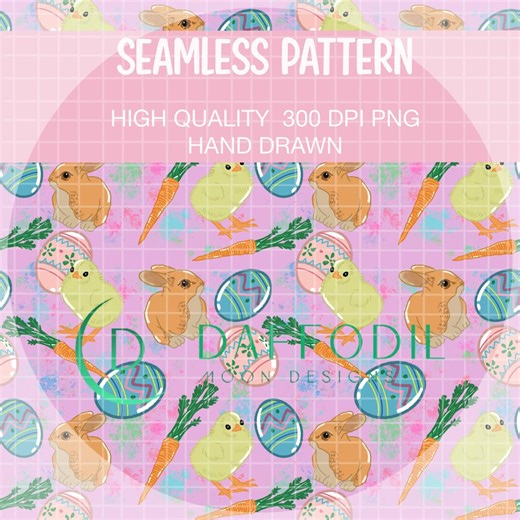 Purple Splatter Easter Seamless Pattern 300 DPI PNG Download for Digital Papers Digital Design Surface Pattern Seamless Sublimation - Etsy